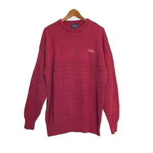 Vintage Vantage Custom Classics Sweater Women’s Size L Pink 9/11 Fundraiser